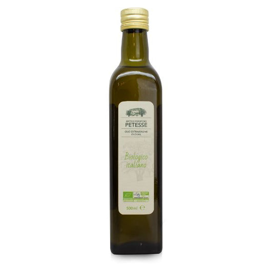 Olio extravergine d'oliva biologico Antico Frantoio Petesse